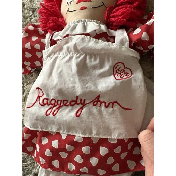 Vtg Raggedy Ann 20" Doll I Love You - Picture 3 of 7